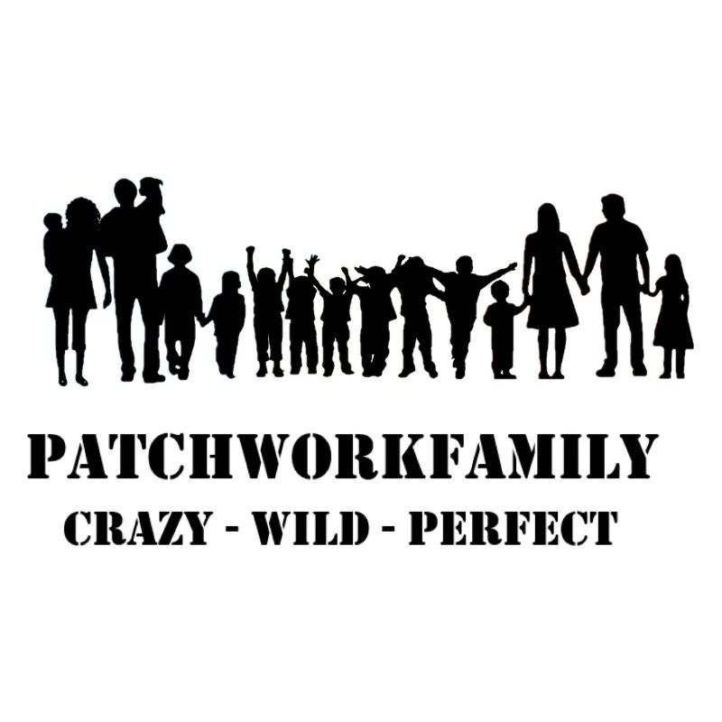 Patchworkfamily - Familie - Patchwork - Geschenk