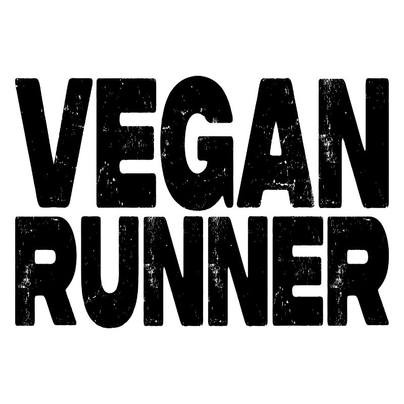 Coureur végétalien