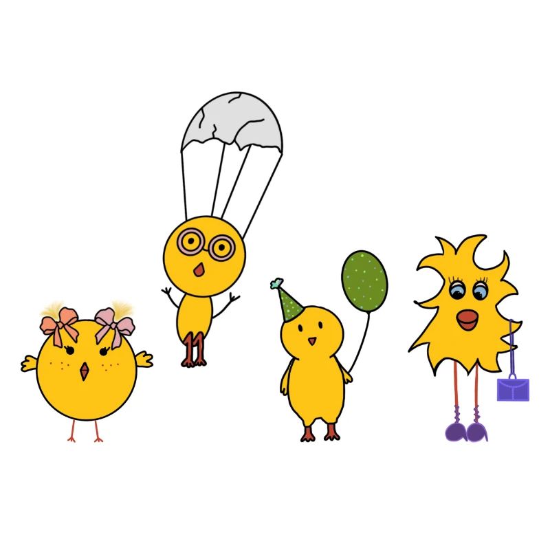 Easter chicks