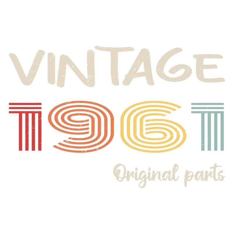 Original 1961 Vintage | Geburtstagsgeschenk 1961