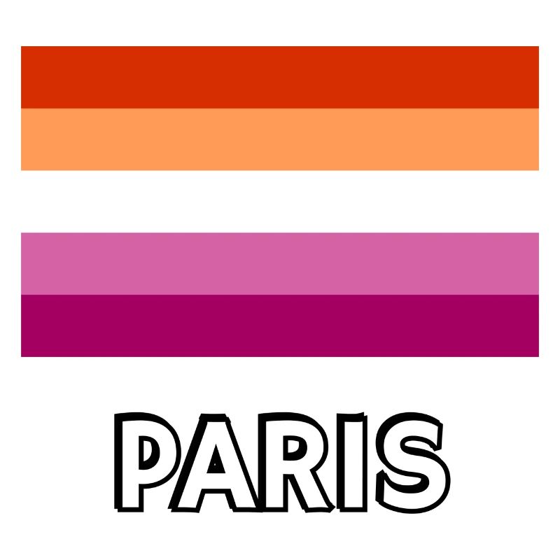 Lesbian Pride Flag Paris