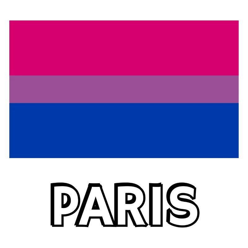 Bi Pride Flag Paris
