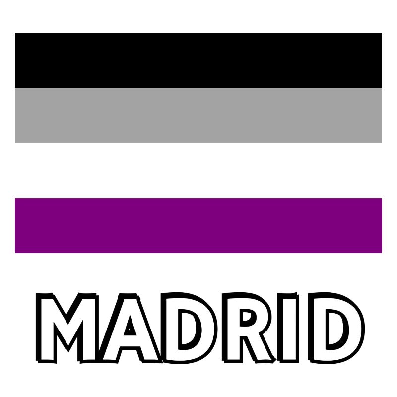 Asexualité Pride Drapeau Madrid