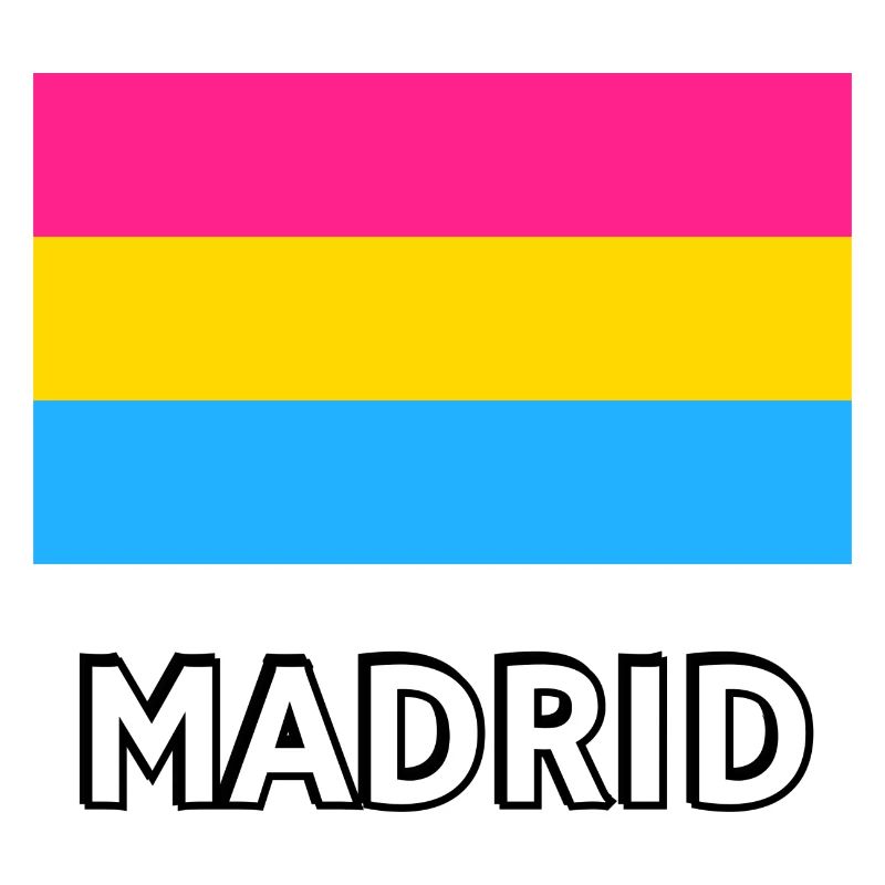 Pan Pride Flag Madrid
