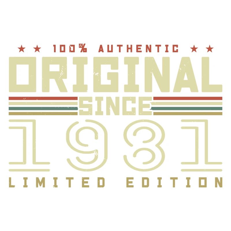Original 1981 Birthday Gift 1981 Retro 1981