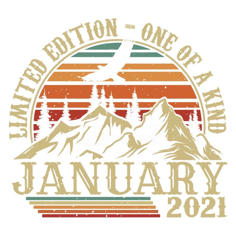 Januar 2021 - Januar 2021 Geburtstagsgeschenk