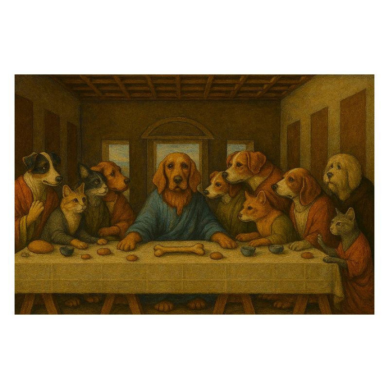 Chiens Cène