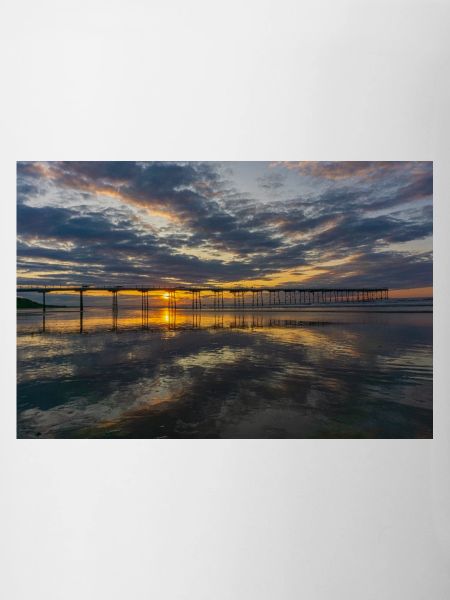 Reflexionen am Sunset Pier