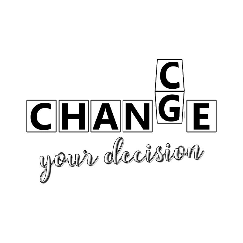 Your Decision Lettering