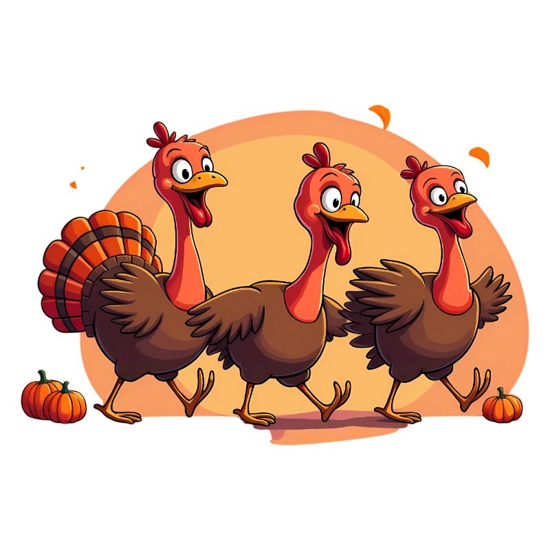 Bébé dinde de Thanksgiving