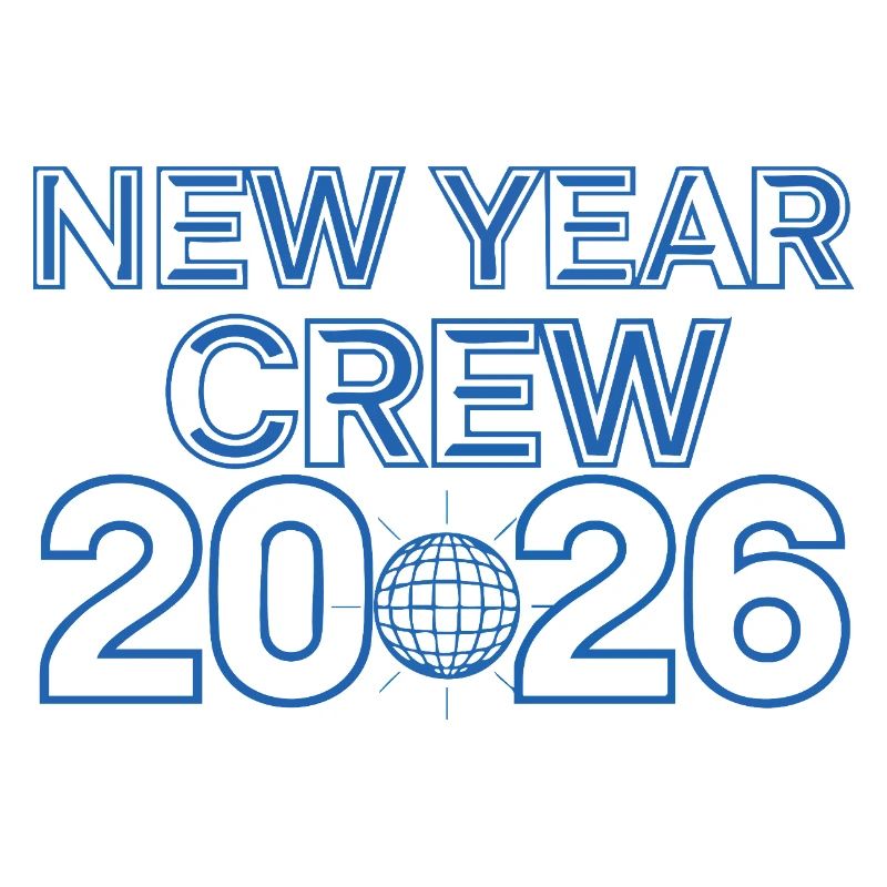 Neujahrscrew 2026 Celebration Tee