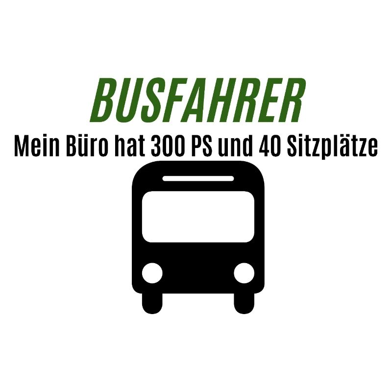 Chemise avec le logo vert du chauffeur de bus