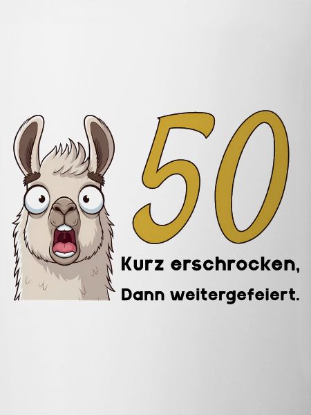 50th birthday – briefly frightened, then celebrated