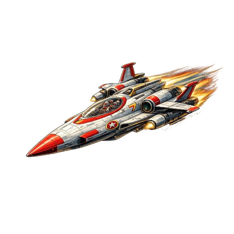 Starfighter / Raumschiff Logo