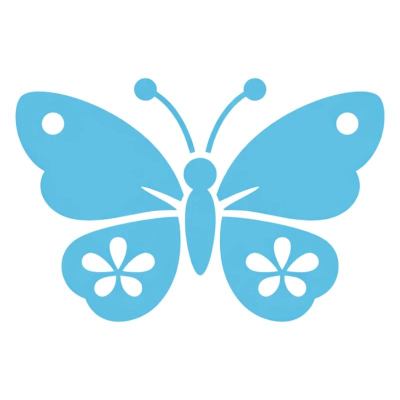 Butterfly blue