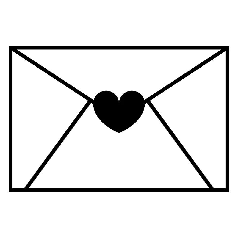 Envelope Heart Letter