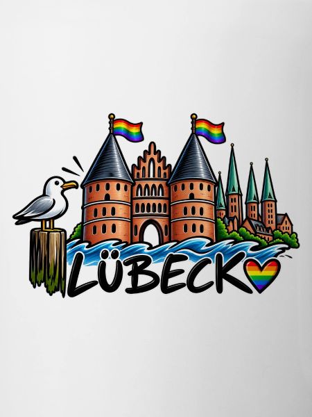 Lübeck Regenbogen Holstentor