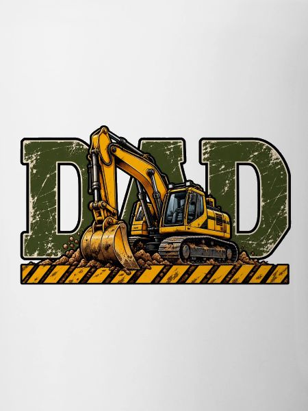 Dad Bagger – Geschenk für Baggerfahrer