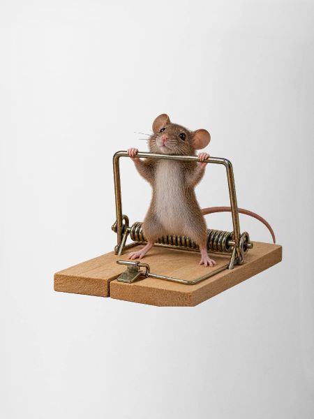 Maus mit Problem.