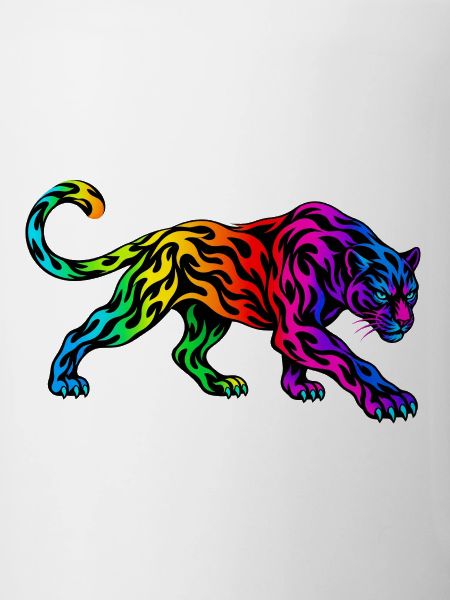 Stammes-Regenbogenpanther