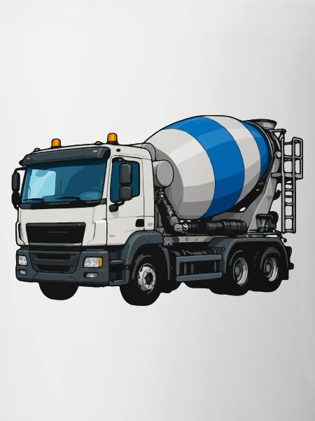 Betonmischer Lastwagen Design