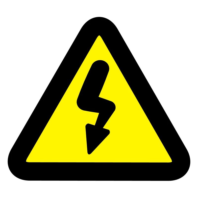électricité panneau de signalisation