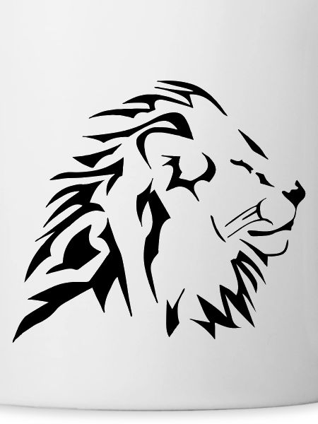 tshirt vector tribal lion