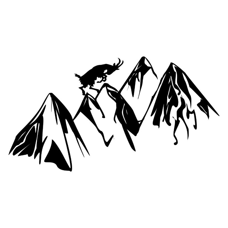 Berg Ziege Wandern Gipfel Geschenk Geschenkidee