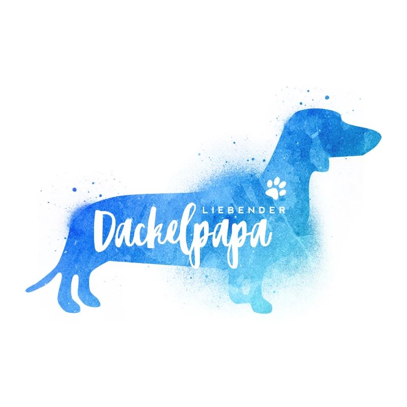 Liebender Dackelpapa