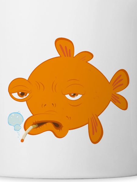 goldfisch raucht