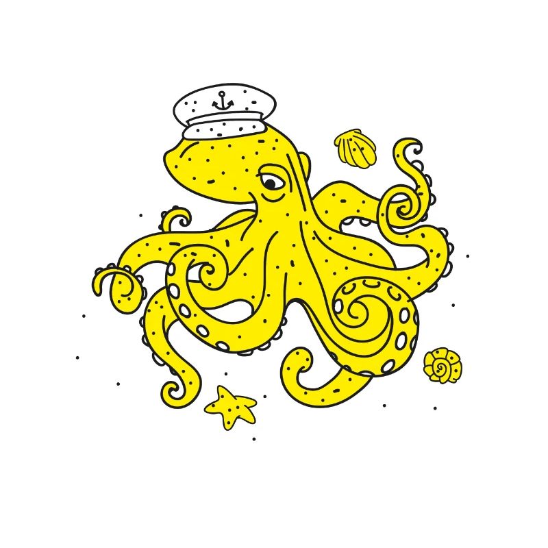 Octopus. Octopus. Sea. Fish. Captain.