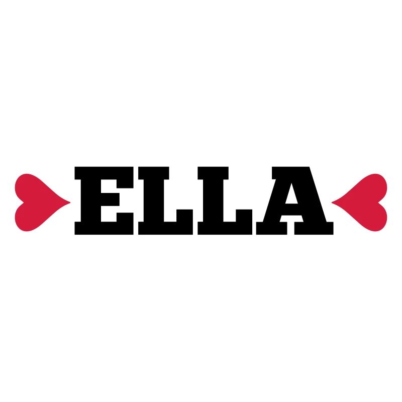 Ella mit Herz Geschenk Geburtstag Valentinstag