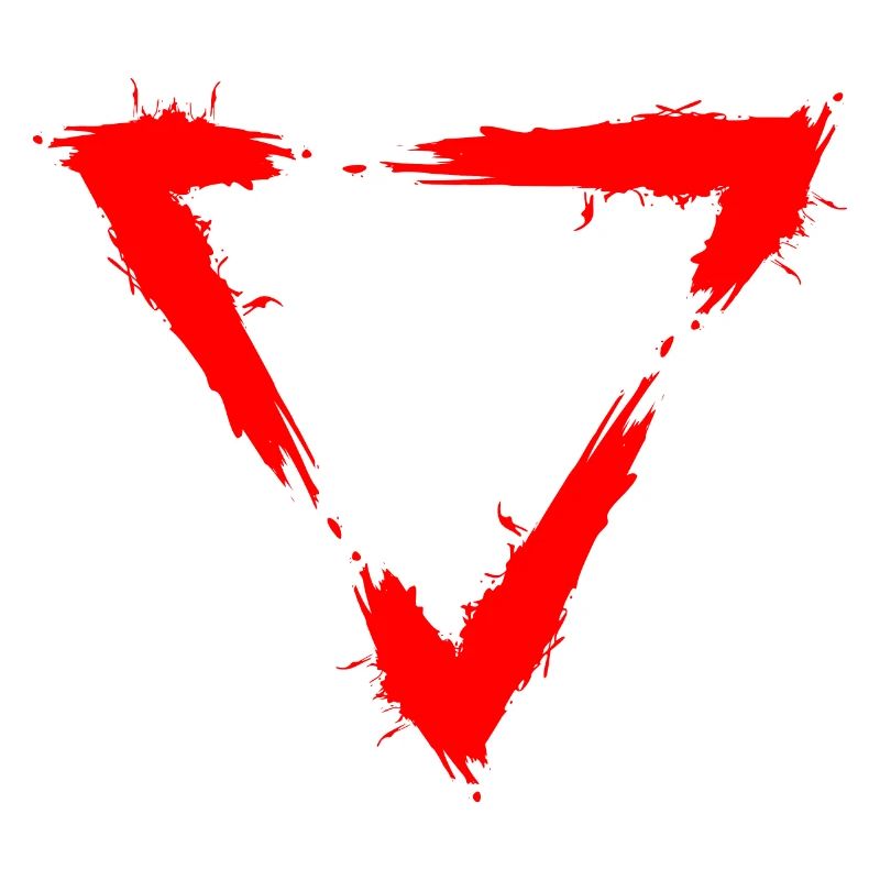 Triangle icon red