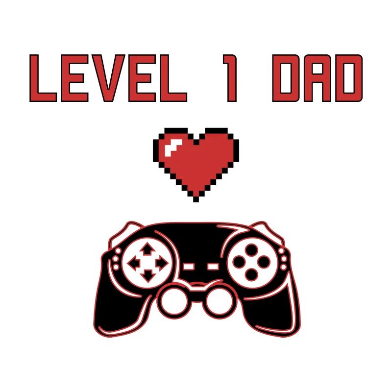 Level 1 Gaming Dad Geschenk