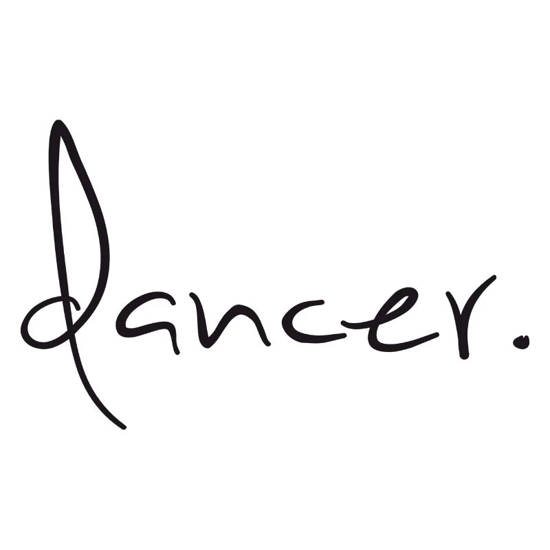 Dancer Dancer Lettering