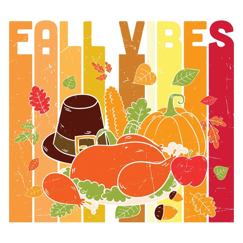 Pumpkin Thanksgiving Fall Vibes