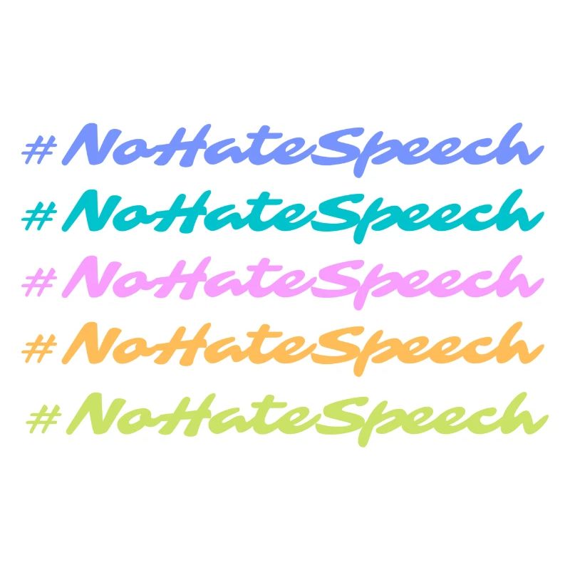 #NoHateSpeeche