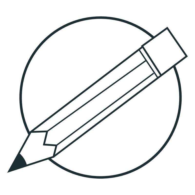pencil circle