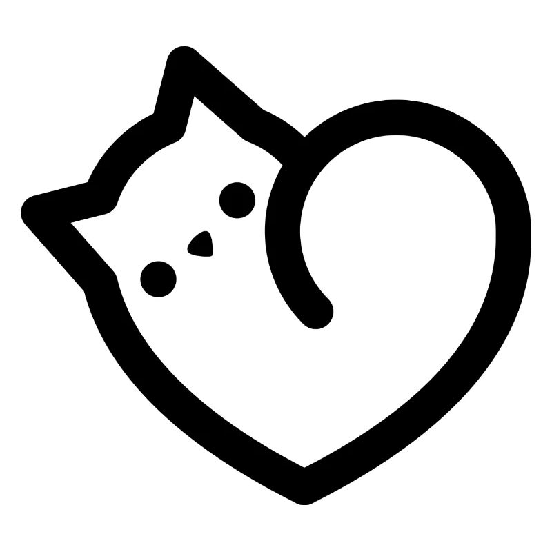 Cœur de chat