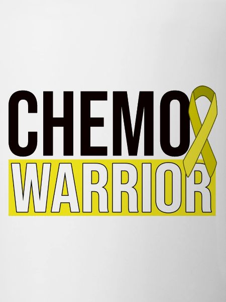 Chemo Warrior - Yellow Ribbon