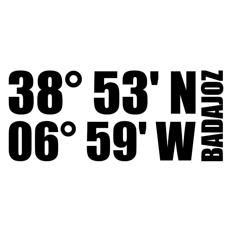 Badajoz Coordinates