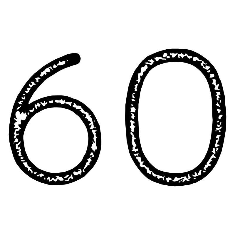 60 - Numéro - Anniversaire