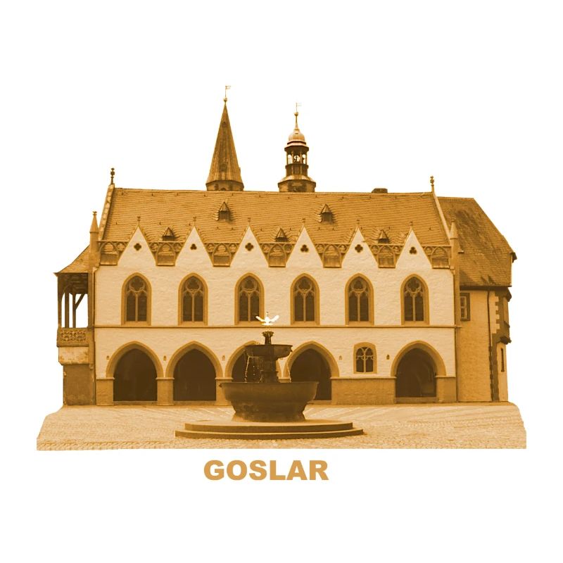 Goslar Town Hall Harz Lower Saxony