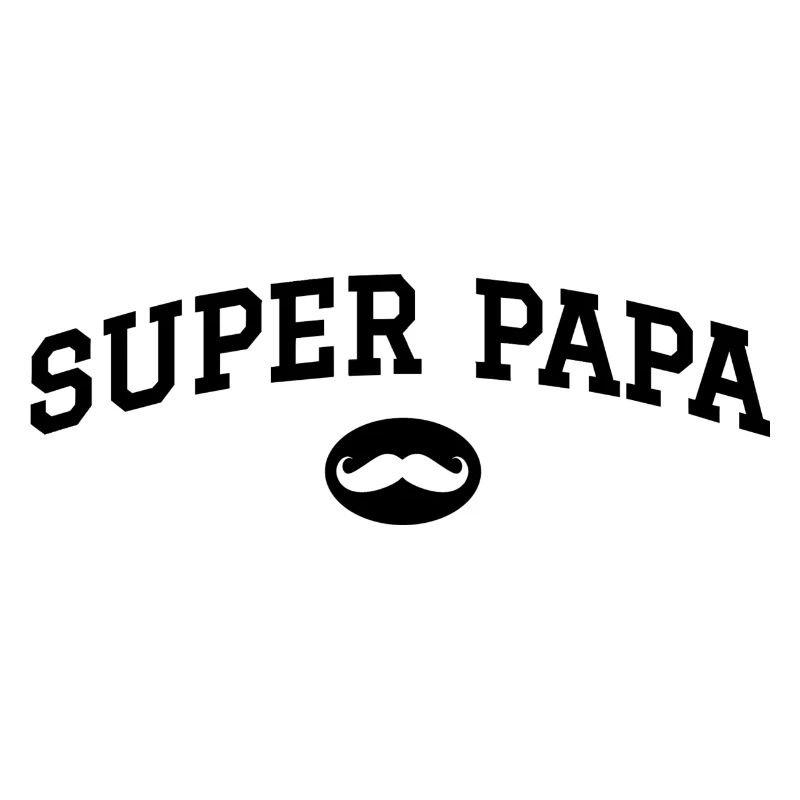 Super papa moustache