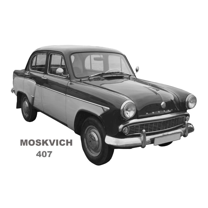 Moskvich 407 URSS Russie Oldtimer Ostalgie