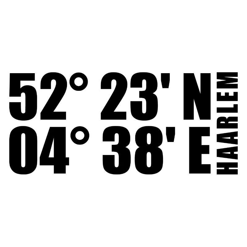 Haarlem coordinates