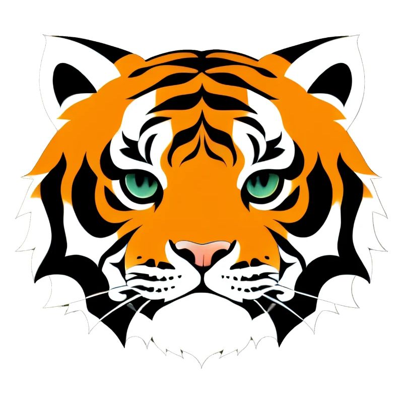 Comic Tiger Mignon Drôle Cool Dessin animé 22