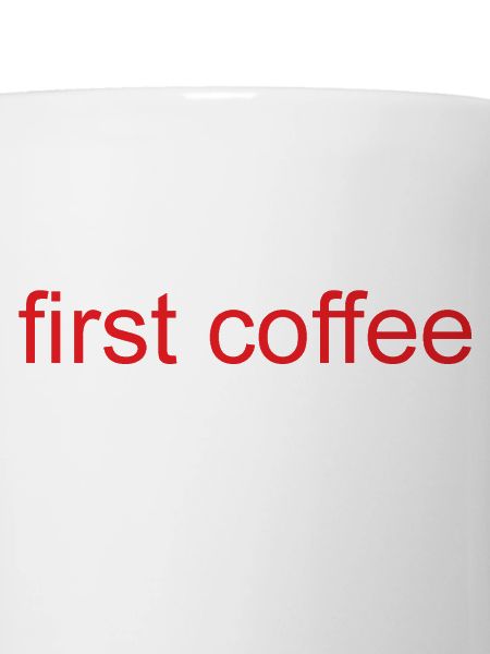 first coffee