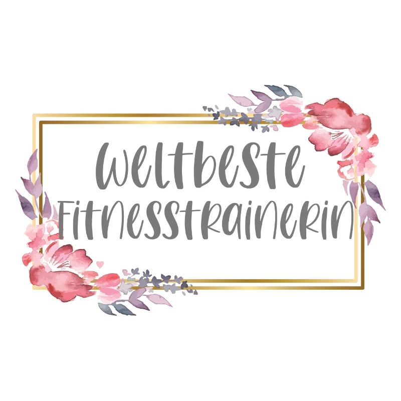 Fitness Fitnesstrainerin Trainerin Beruf Geschenk