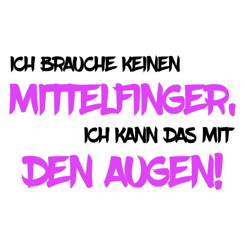 Brauche keinen Mittelfinger